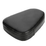 OSAN Universal Motorcycle Synthetic Leather Rear Sissy Bar Backrest Cushion Pad - Black