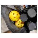 DULCE DOM Pickleball Paddles Set of 2/4 - USAPA Approved, Fiberglass/Carbon Fiber Pickleball Racket with 4 Indoor Outdoor Pickleball Balls and Pickleball Bag, Ideal Pickleball Training Equipment