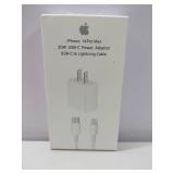 FACTORY SEALED - Apple iPhone 14 Pro Max 20W USB-C Power Adapter with Cable