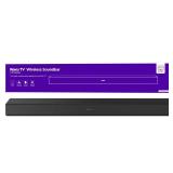 FACTORY SEALED - Roku TV Wireless Soundbar, Soundbar Exclusively for RokuTV with Enhanced Stereo Sound, Clear Dialogue, and Simple Wireless Setup  - Retail: $150