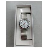 Atomic American English Talking Watch Speaks Clear and Loud Time, Date and Alarm time Perfect for Senior,Visually impaired or Blind People (Mens) - talking feature not functioning