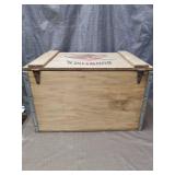 Budweiser Anheuser-Busch Wooden Storage Crate