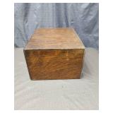 Globe Brand Single Drawer Card File Cabinet
