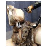 Decorative Police Motorcycle Officer Figurine