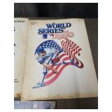 1980s MLB World Series Program Collection