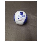 Kansas City Royals Autographed Baseball Frank White??