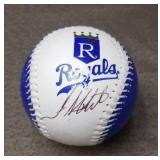 Kansas City Royals Autographed Baseball Frank White??