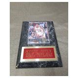 1996-97 Chicago Bulls Championship Scottie Pippen Card Display