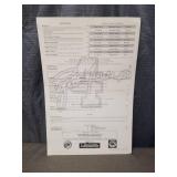 Brett Favre Green Bay Packers Steakhouse Promotional Poster