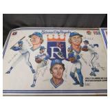 1976-77 Kansas City Royals Division Champions Promotional Placemats