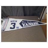 Babe Ruth New York Yankees Commemorative MLB Legends Retro Wool Pennant