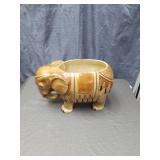 Decorative Ceramic Elephant Planter