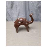 Brown Ceramic CamelFigurine