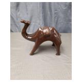 Brown Ceramic CamelFigurine