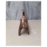 Brown Ceramic CamelFigurine