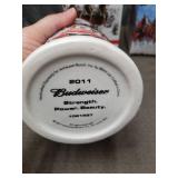 Budweiser Holiday Beer Steins Collection