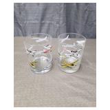 Aviation Themed Lowball Glasses