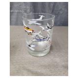 Aviation Themed Lowball Glasses