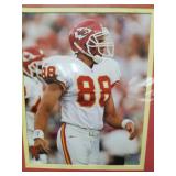 Tony Gonzalez Kansas City Chiefs Framed Photo with Career Stats