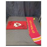 Kansas City Chiefs Fan Memorabilia Set