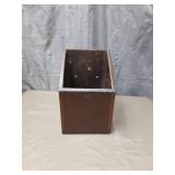 Traditional Wooden Ballot Box