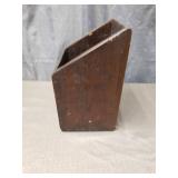 Traditional Wooden Ballot Box