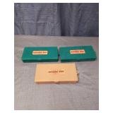 Velure Box Collection - Green and Tan Storage Cases