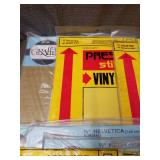 Presto Stick Helvetica Vinyl Letters and Number Sets