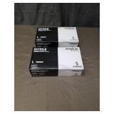 Strong Premium Black Nitrile Exam Gloves - Large Size