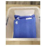 Triumph Classic Canvas Cornhole Bag Set - Includes Four 16oz Duck Cloth Cornhole Bags and Storage Container