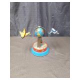 Mechanical Orbiting Airplanes with Globe Base