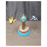 Mechanical Orbiting Airplanes with Globe Base