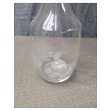Clear Glass Decanter with Stopper