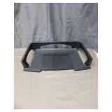 (6) Black Metal Double Letter Tray