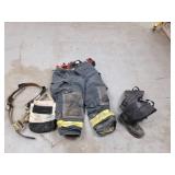 Firefighter Turnout Gear Set with Boots