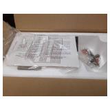 (2) Hampton Bay Tiffany Style Stained Glass Wall Sconce Lamps 13\" Decor Lights NIB