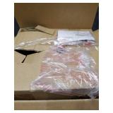 Hampton Bay Sonoma 9\" Semi-flush Mount Stained Glass Shade-