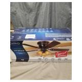 Harbor Breeze 41236 Centreville 42\" Oil Rubbed Bronze Flush Mount Ceiling Fan Sealed