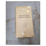 PURPLE TWIN MATTRESS TOPPER 4 INCH SEALED