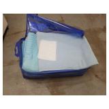 Large Blue Storage Bag with Blankets