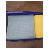 Large Blue Storage Bag with Blankets