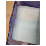 Large Blue Storage Bag with Blankets