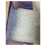 Large Blue Storage Bag with Blankets