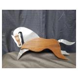 Wooden Horse Wall Art