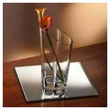 StudioSilversmiths 43589 13 in. Square Mirror Tray - 4 Pack