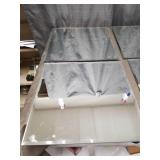 StudioSilversmiths 43589 13 in. Square Mirror Tray - 4 Pack