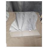 (8) Wave-Shaped Decorative Wall Mirror