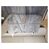 (8) Wave-Shaped Decorative Wall Mirror