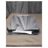 (24) Glass Mirror Tiles Bulk Set