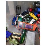 Mixed Diecast Car Collection with Storage Box